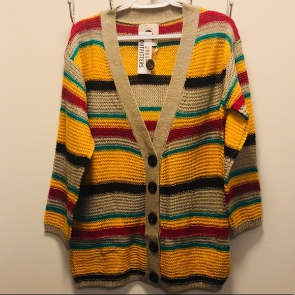 NWT🌈Colorful Cardigan🌈 - Picture 1 of 5
